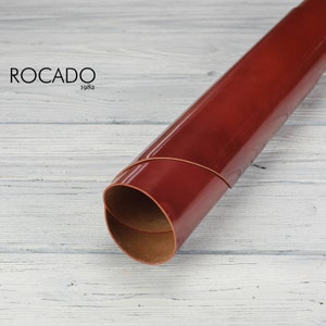Rocado Classic - Red, Shell Cordovan, Vegetable Tanned Leather, Italian Leather