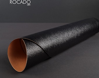 Rocado Fingerprint - Black, Shell Cordovan, Vegetable Tanned Leather, Italian Leather