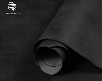 Badalassi Carlo - Pueblo - Nero 1.4-1.6mm, Squared Shoulder, Vegetable Tanned Leather, Italian Genuine Cowhide