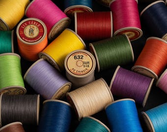 Fil au Chinois Waxed Linen Thread #632 (0.51mm) &quot;Lin Cable&quot; Made in France