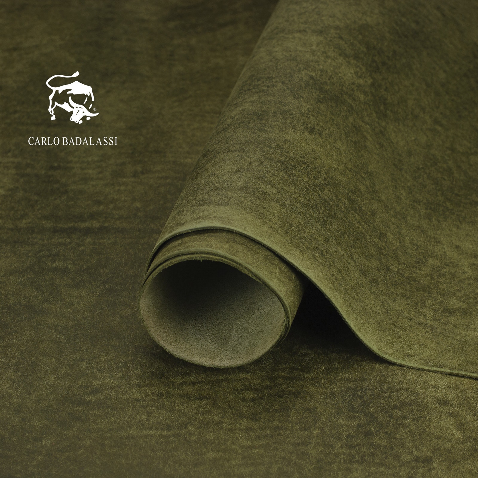Badalassi Carlo - Pueblo - Oliva 1.4-1.6mm, Squared Shoulder, Vegetable Tanned Leather, Italian Genuine Cowhide