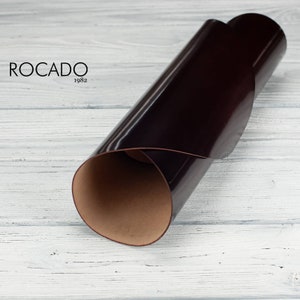 Rocado Classic - Borgoña oscuro, Cordobán concha, Cuero curtido vegetal, Cuero italiano