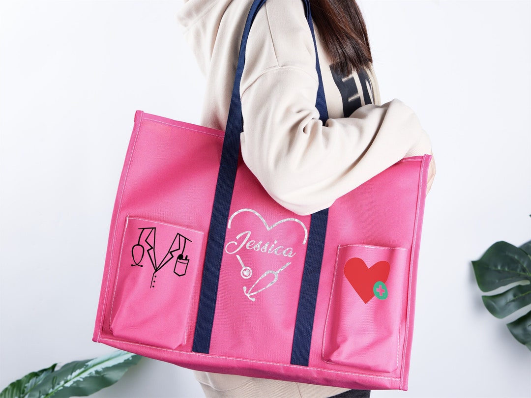 Nurse Bag Personalized Nurse Tote Bag Nurse Work Bag Rn Etsy