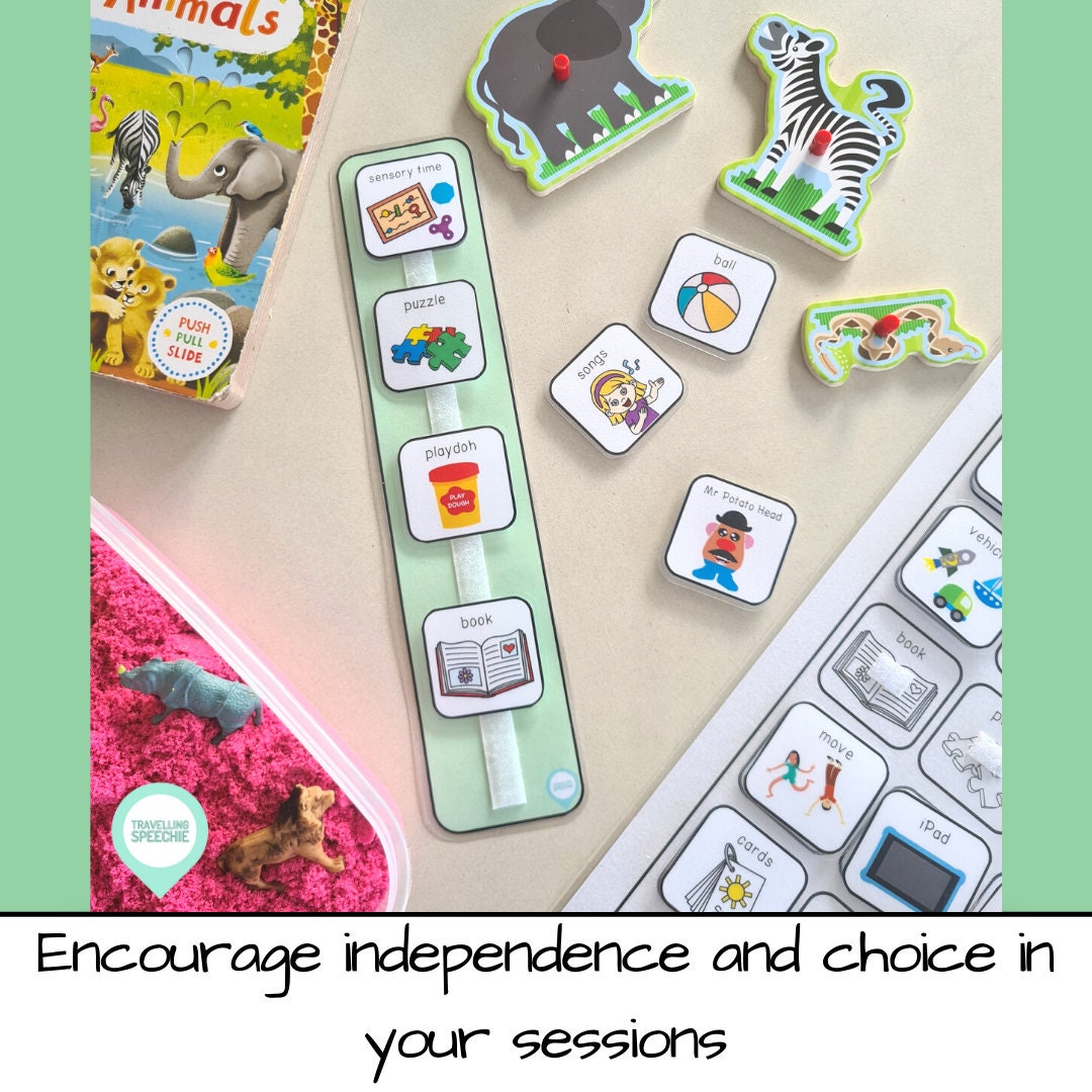 Activity Visual Schedule AAC Speech Therapy & Classroom - Etsy UK