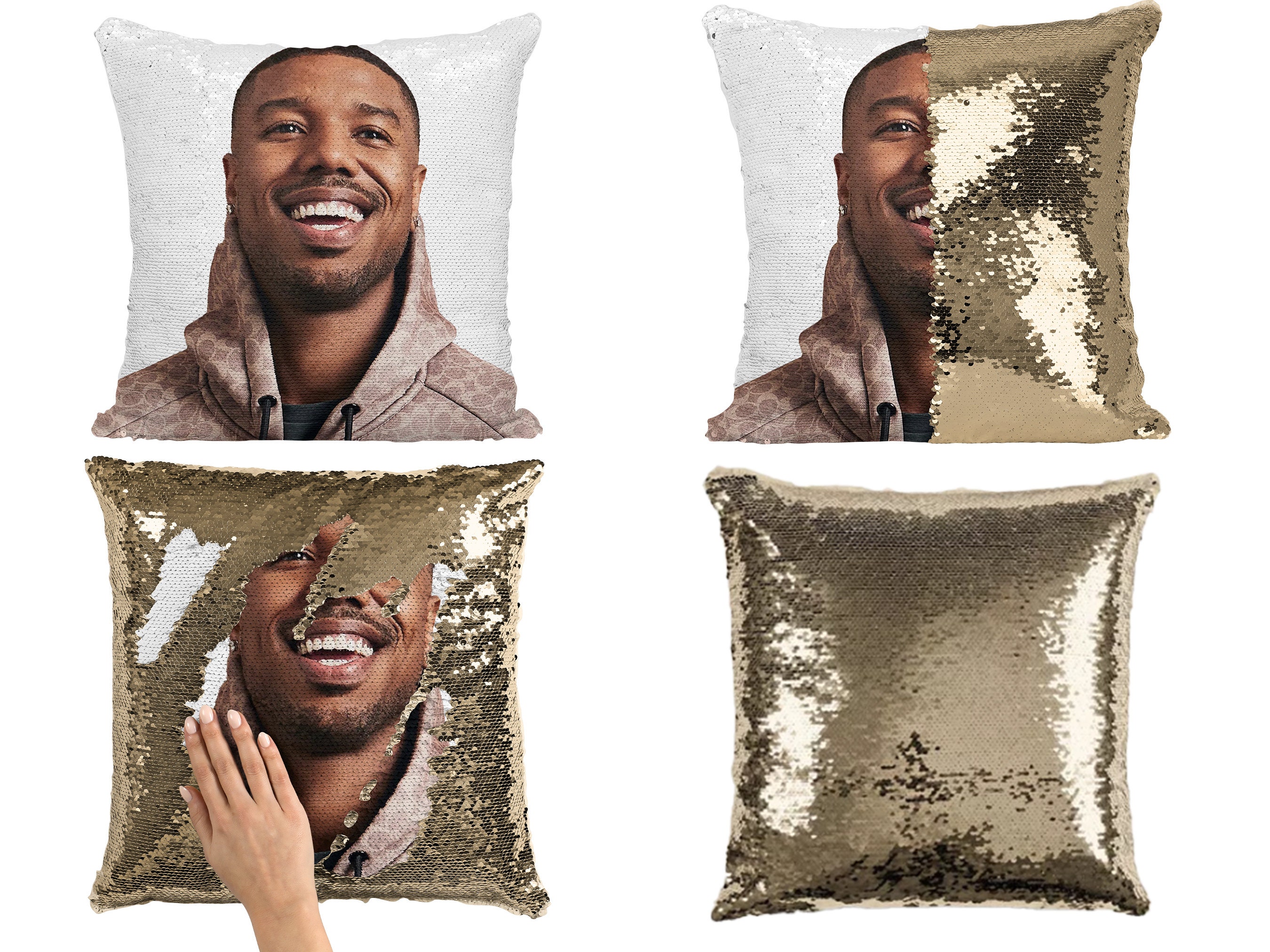 Mike hypebeast Throw Pillow