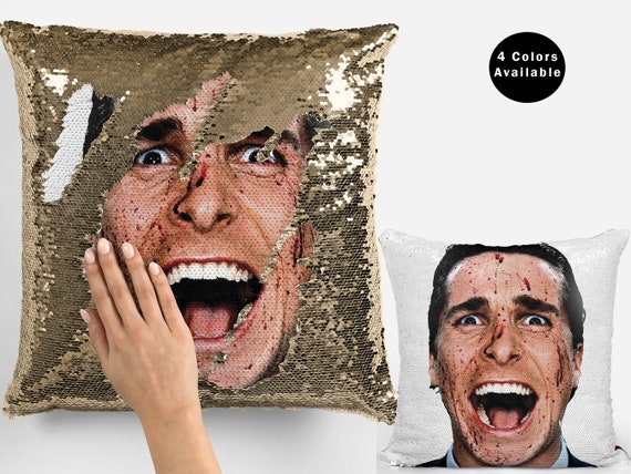 Adam Driver Jesus Sequin Pillow Case, Funny Celebrity Pillow Case
