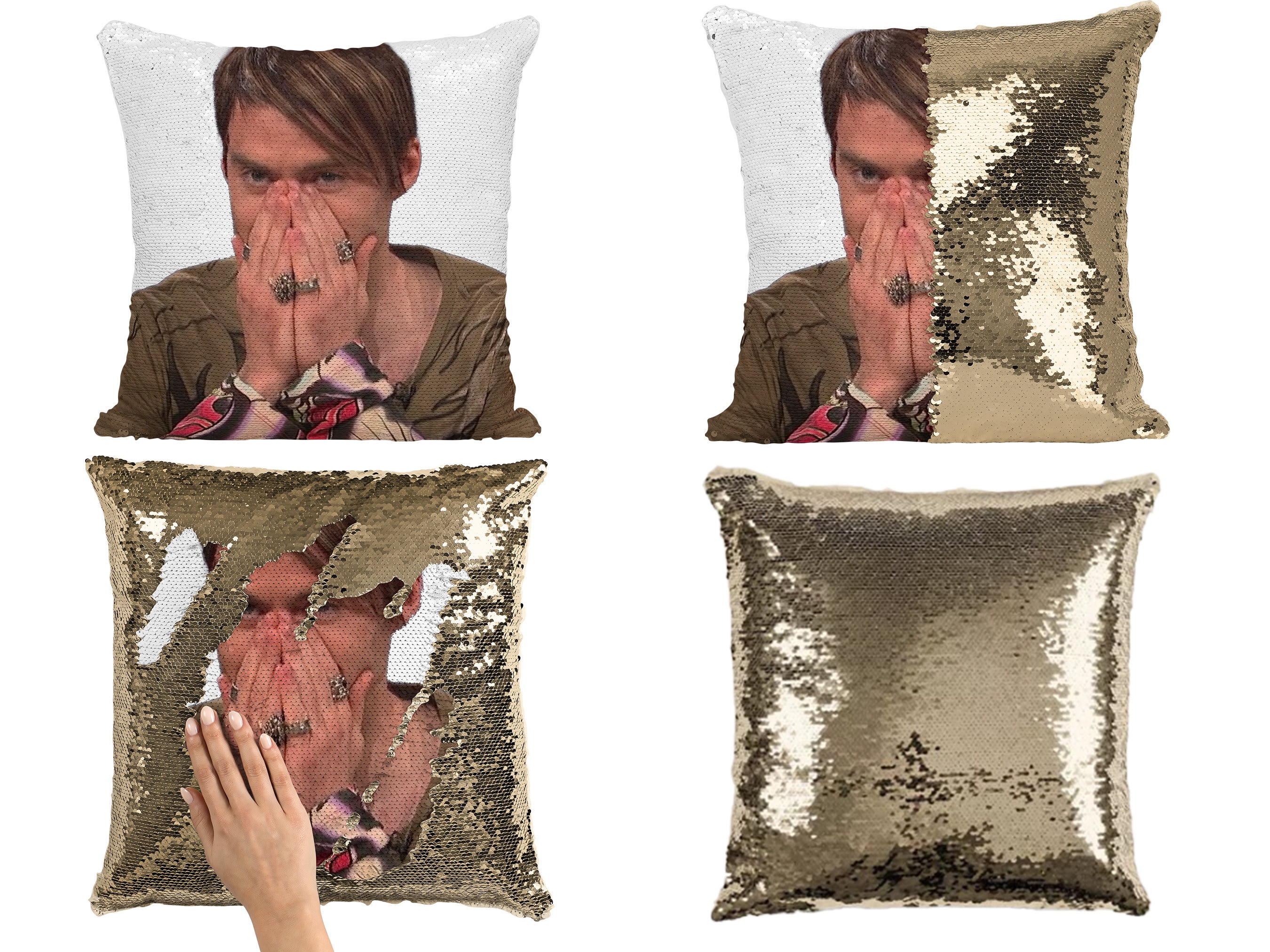 Jeff goldblum top mermaid pillow