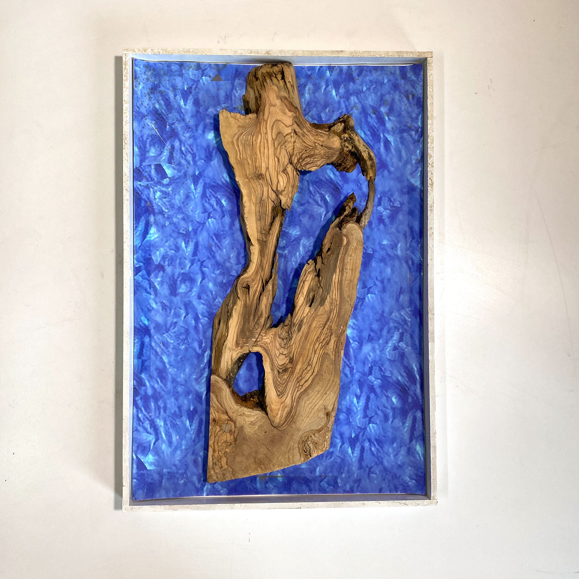 Live Edge Wood Slab Olive Tree Slice Round Reclaimed Unique Etsy Canada