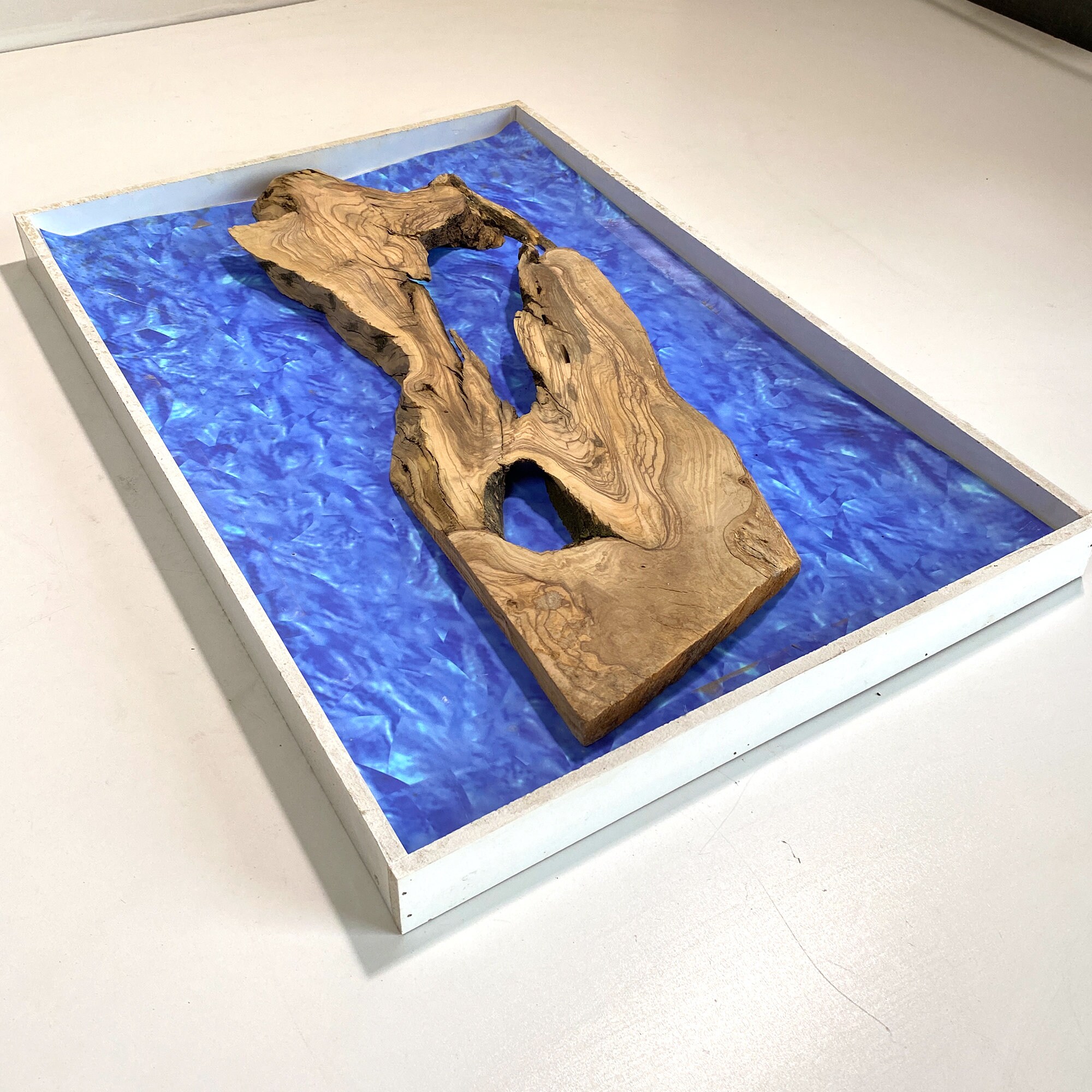 Live Edge Wood Slab Olive Tree Slice Round Reclaimed Unique Etsy Canada