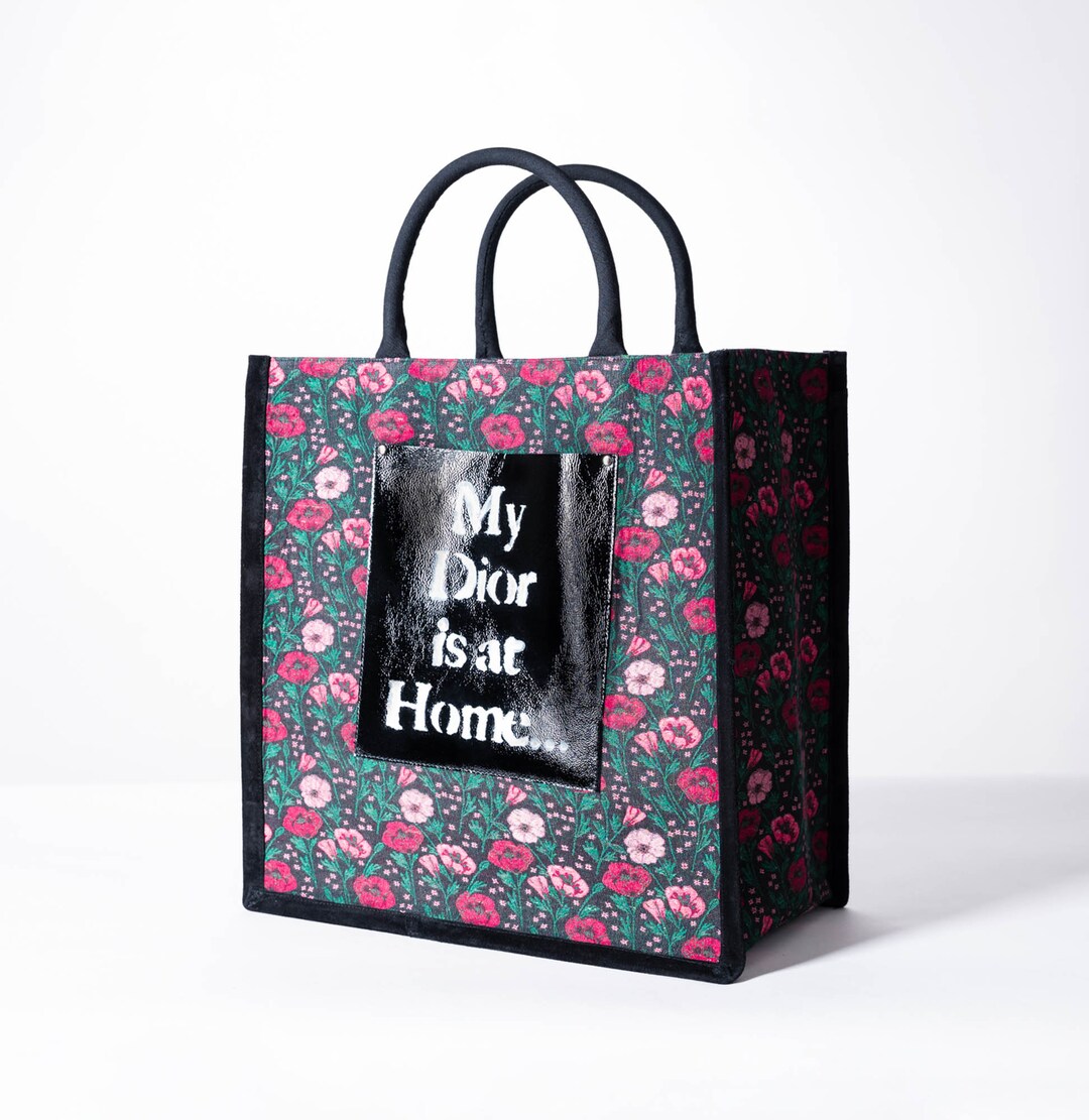 Tote Bag, Elegant Shopper, Large Ladies Bag Made of Jacquard