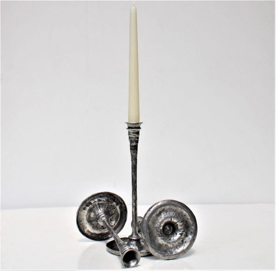Set of 3 Candle Holders Stainless Steel. Etsy