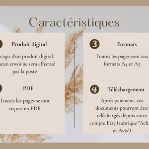 Cahier d'étude biblique en français à imprimer I Journal de méditation de la Bible I Routine spirituelle I Verset du jour image 5