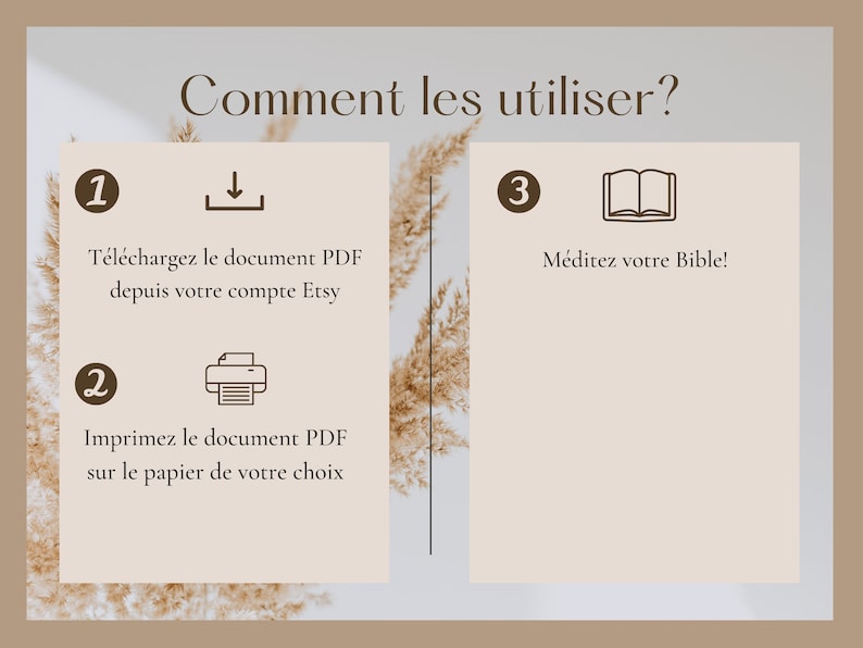 Cahier d'étude biblique en français à imprimer I Journal de méditation de la Bible I Routine spirituelle I Verset du jour image 6