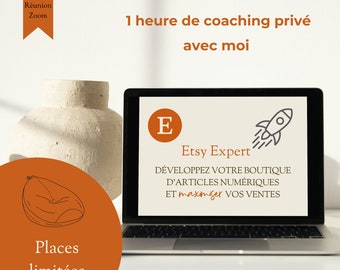 Coaching Etsy en français, Audit Etsy, Aide Etsy France, SEO Etsy, Avis Etsy, Femme chrétienne entrepreneur