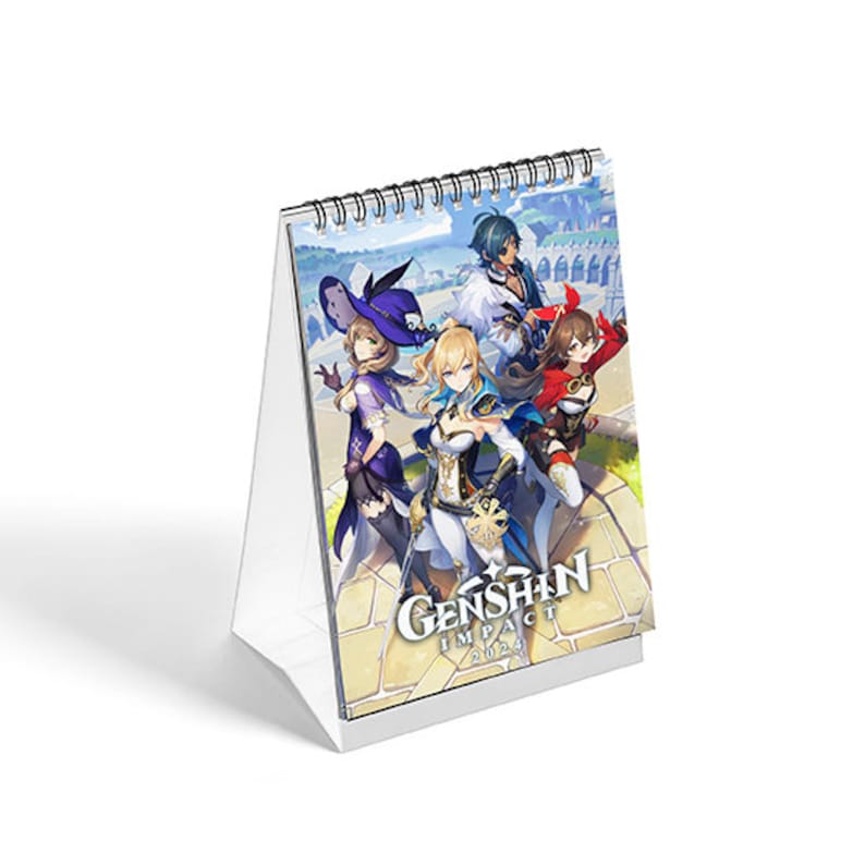 Calendar Genshin Impact 2024 Mondstad Etsy Australia
