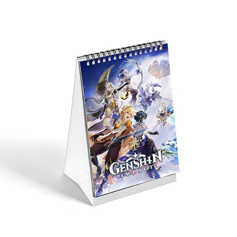Calendar Genshin Impact 2024 Liyue Etsy