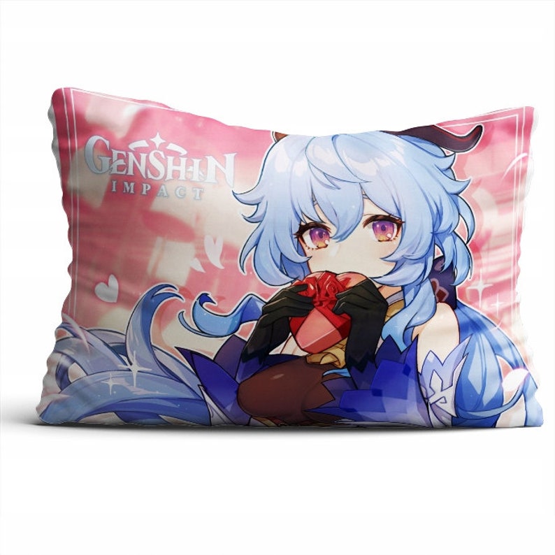Pillow Genshin Impact Ganyu Etsy
