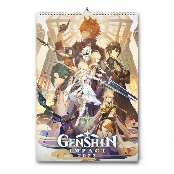 Anime 2024 Calendar Etsy