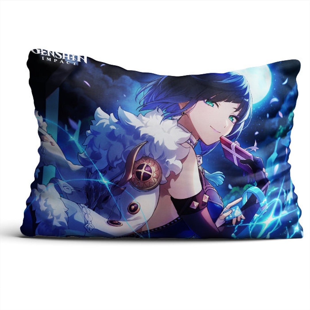 Pillow Genshin Impact Yelan Etsy