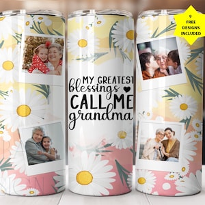 Vovó 20 onças Wrap Tumbler Wrap, imagem editável