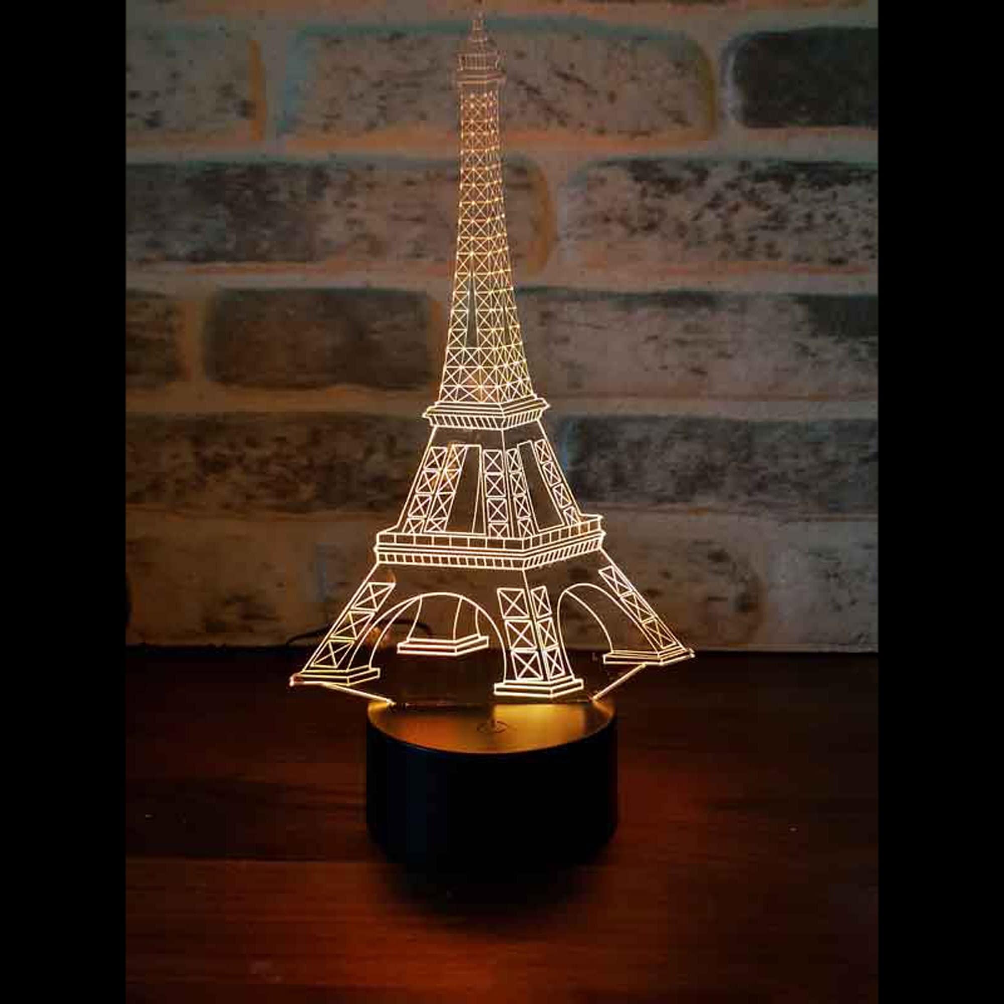 Eiffel Tower Lighted 2pcs Led Light Up Eiffel Tower Night Light