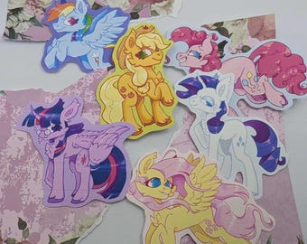 Couverture My Little Pony Personnalisée Avec Prénom - Pinkie Pie, Rainbow Dash, Fluttershy
