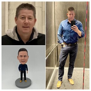 Custom Father Bobblehead, Custom Grandfather Bobblehead, Custom Boss Bobblehead, Make Your Own Bobble Head, Custom Action Figure Of Yourself