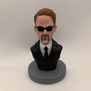 Custom Bust Figurine: Handmade Polymer Clay Miniature Statue
