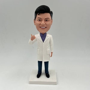 Custom Bobbleheads: Doctor | Fully Customizable Bobbleheads as Gifts for Doctor | Personalized Bobbleheads Unique Gifts Birthday