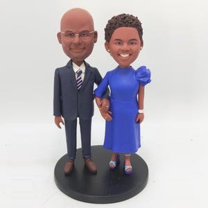 Custom couple wedding bobblehead,bobble head custom,personalized sculprture, bobblehead anniversary gifts,wedding gifts for parents