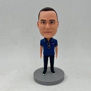 Custom Bobbleheads, Custom Grandfather Bobblehead, Custom Bobblehead For Boss, Make Your Own Bobble Head, Custom Father Action Figure