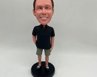 custom man bobbleheads,christmas gifts fot husband，gift ideas for men，cake topper，personalized for men，birthday gifts