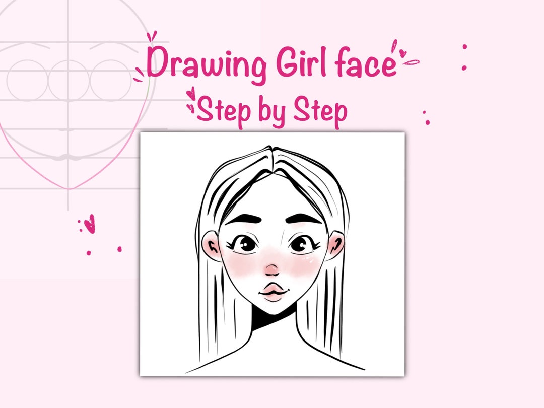 How to Draw A Girl Character, Digital Stepbystep Drawing Guide PDF
