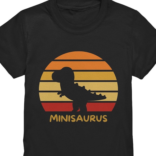 süßes Minisaurus T-Shirt Junge Mädchen