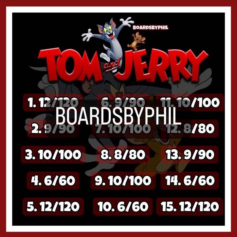 Pick Your Prize Bingo Board Etsy