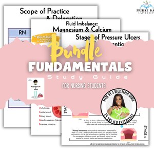 Nursing Fundamentals Study Guide and Nursing Notes