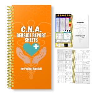 Hojas de informe de CNA: Libro de transferencia de pacientes para CNA, hojas de informe de PCT y PCA