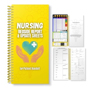 Nurse Report Notebook: Med Surg Handoff Sheets, 120 Pages