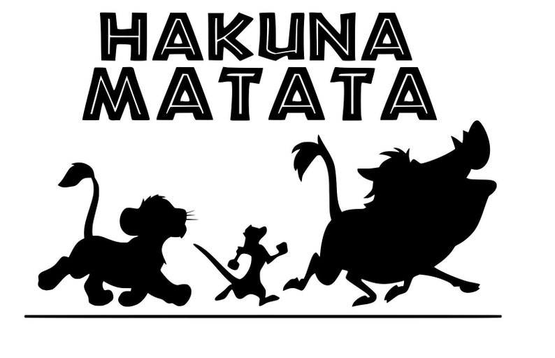 Family Trip SVG, Hakuna Matata SVG, Lion King Simba SVG, Customize Gift Svg, Vinyl Cut File, Svg, Png, Printable Design File image 1