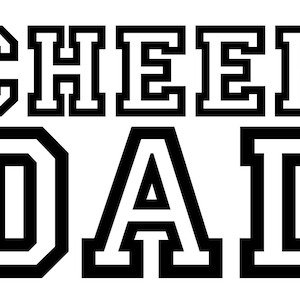 Cheer dad svg, Cheer svg, Dad svg, Football dad svg, Football svg, Cheerleader svg, Football svg designs, Cut Files, SVG, PNG, Cricut