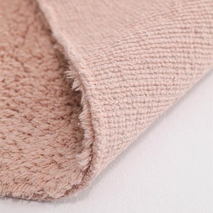 Cotton %100 Bath Mat Set of 2 50 x 60cm 60 x 100cm Cottage Style Decor Textured Bath Rug Modern Bathmat Washable Bath Mat image 5