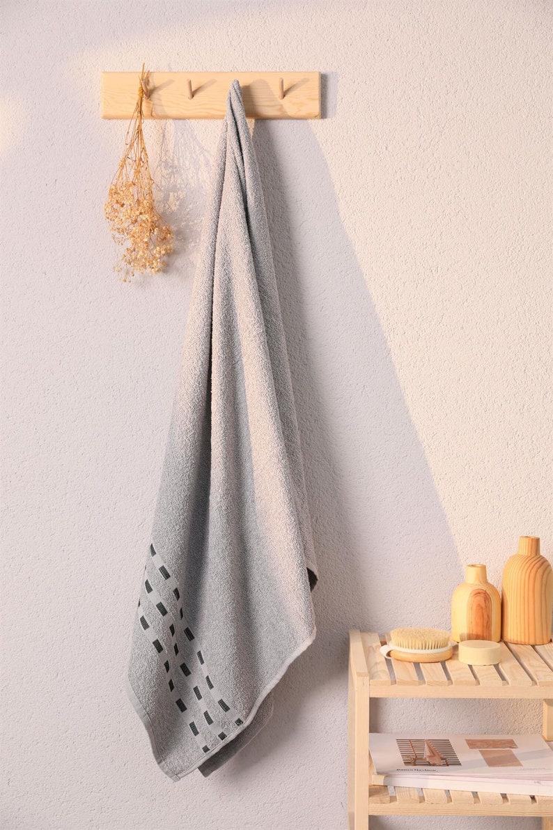 Bath Towel 90x150, Thick Absorbent Towel, Personalized Towel, Housewarming Gift, Soft Towel,Beach Towel, Wholesale Towel, Bath Towel image 8