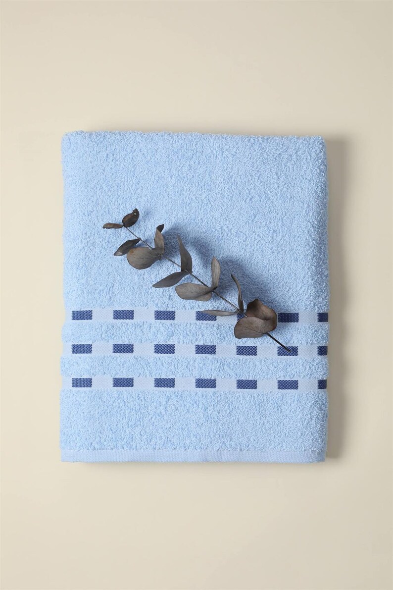 Bath Towel 90x150, Thick Absorbent Towel, Personalized Towel, Housewarming Gift, Soft Towel,Beach Towel, Wholesale Towel, Bath Towel Blue