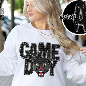 PANTHERS GAME DAY png, Cougars Game Day png, Panthers game day digital for sublimation & dtf, Cougars png, Panthers png