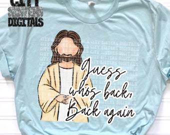 JEZUS EASTER png, digitaal Pasen voor sublimatie en dtf, christelijk Pasen png, grappig Pasen png, digitaal ontwerp Pasen, mens Pasen png