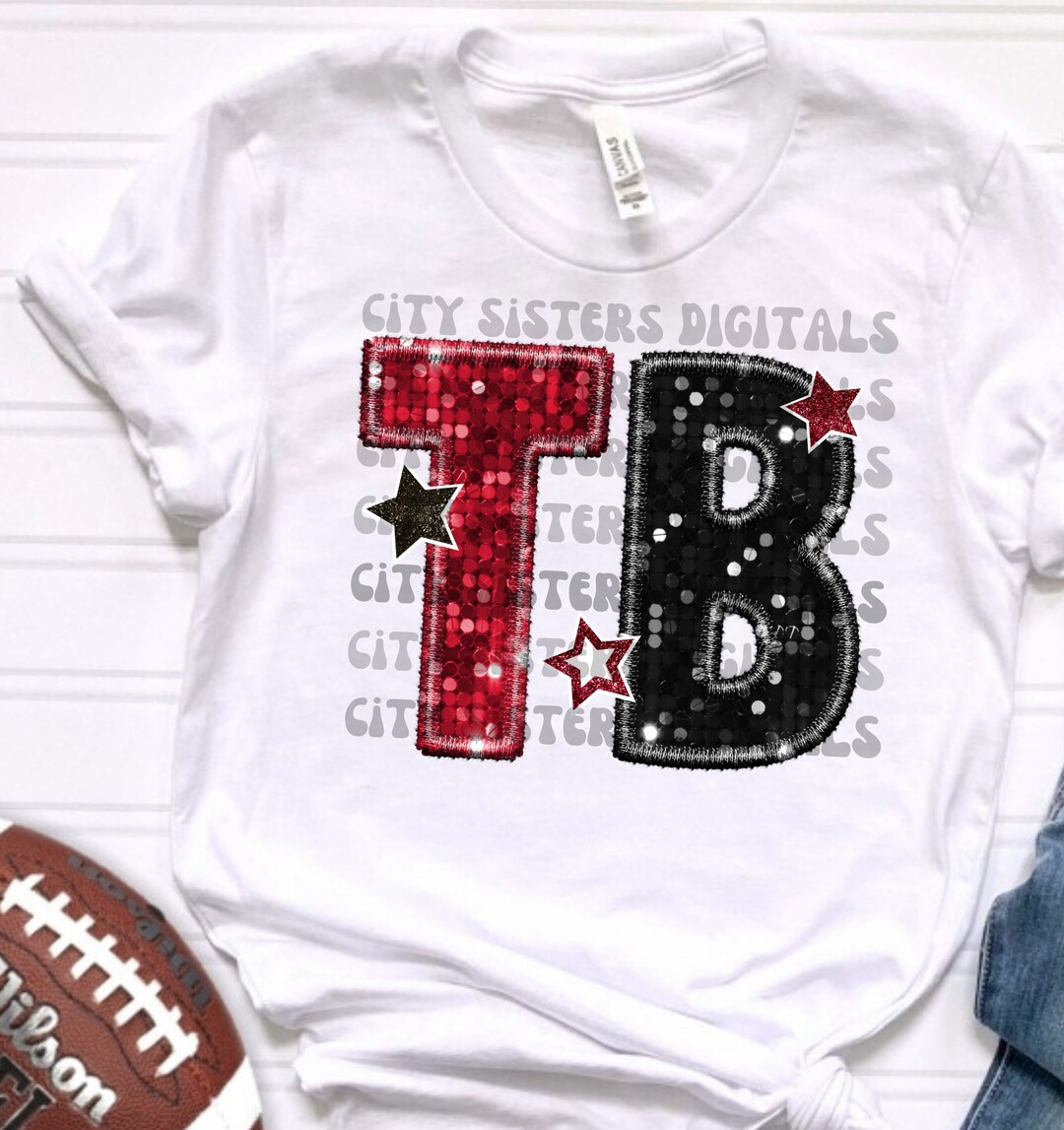 TAMPA BAY SEQUINS Png Tampa Bay Florida Faux Embroidery Etsy