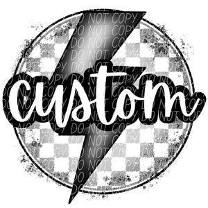 CUSTOM SCHOOL SPIRIT png, retro school spirit png, digital file for sublimation and dtf, school spirit png, Custom checker school spirit png