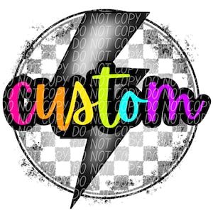 CUSTOM SCHOOL SPIRIT png, retro school spirit png, digital file for sublimation and dtf, school spirit png, Custom checker school spirit png