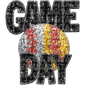 SOFTBALL & BASEBALL GAME Day png, digital file for sublimation and dtf, raising ballers png, mom of both png, ballpark season png