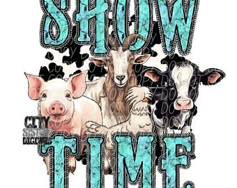 SHOW TIME png, County Fair digitaal voor sublimatie en dtf, show mom png, breng me naar de beurs png, staatsbeurs png, provinciebeurs png